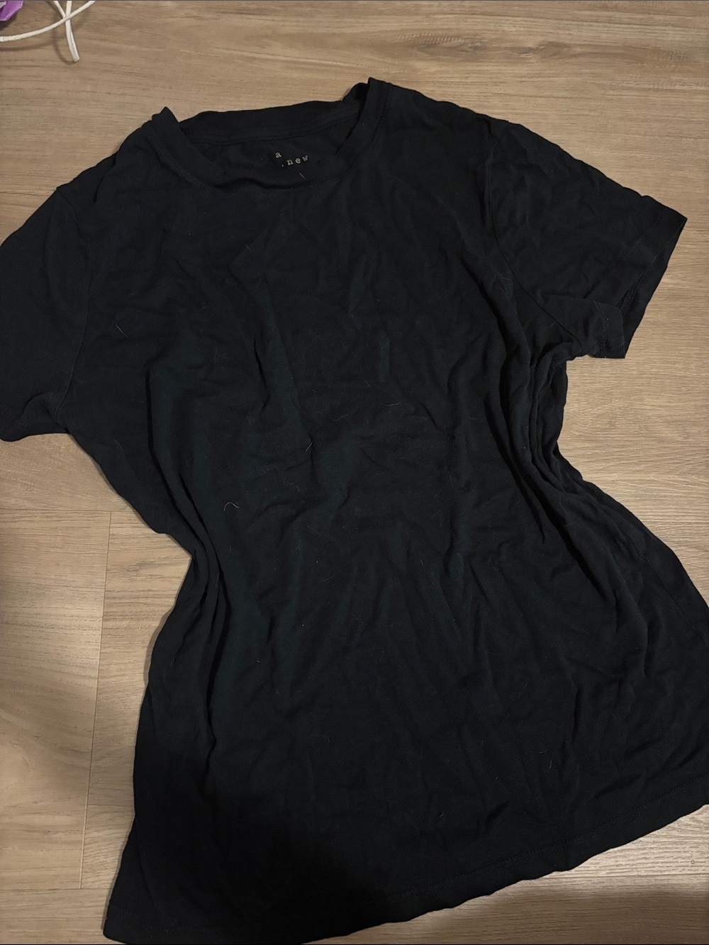 Black Crew Neck T-Shirt - Classic Everyday Tee